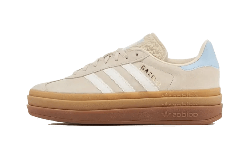 Adidas Gazelle Bold Wonder White Clear Sky (Kids) - Mentastore