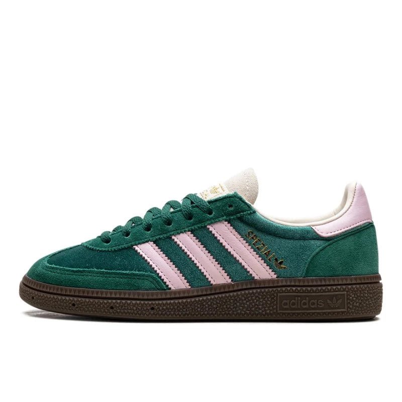 Adidas Handball Spezial Green Pink Velvet (Women's) - Mentastore