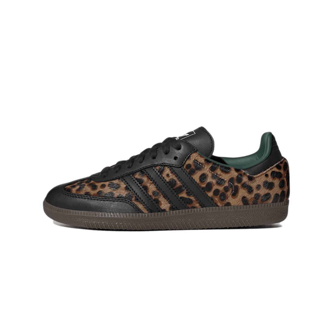 Adidas Samba OG Black Green Leopard - Mentastore