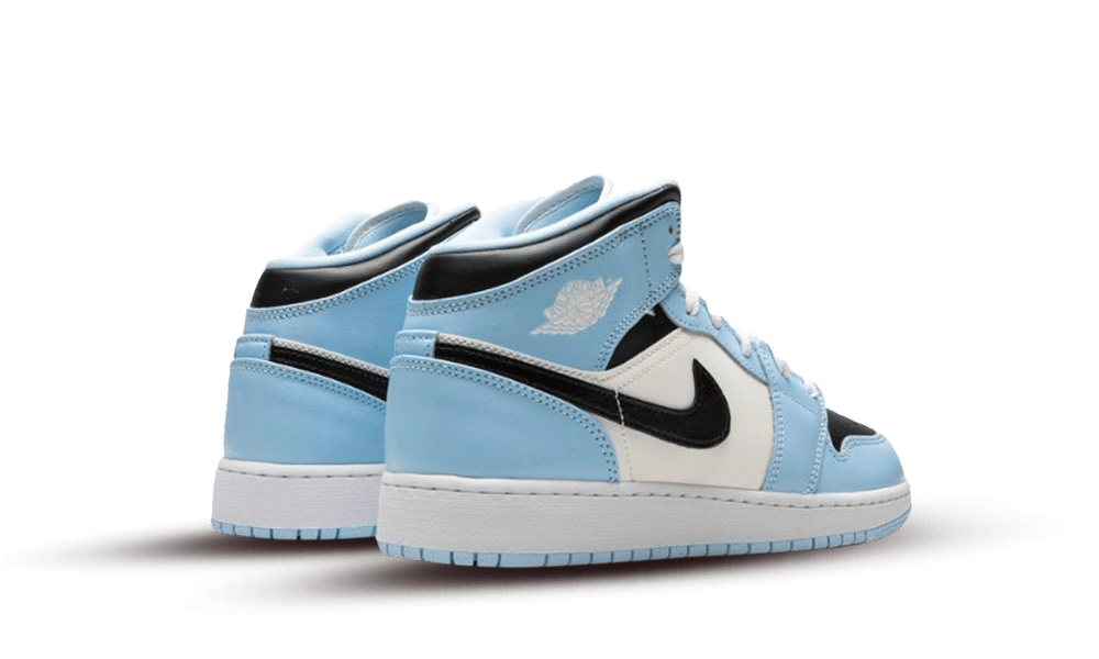 Air Jordan 1 Mid Ice Blue (GS) - Mentastore