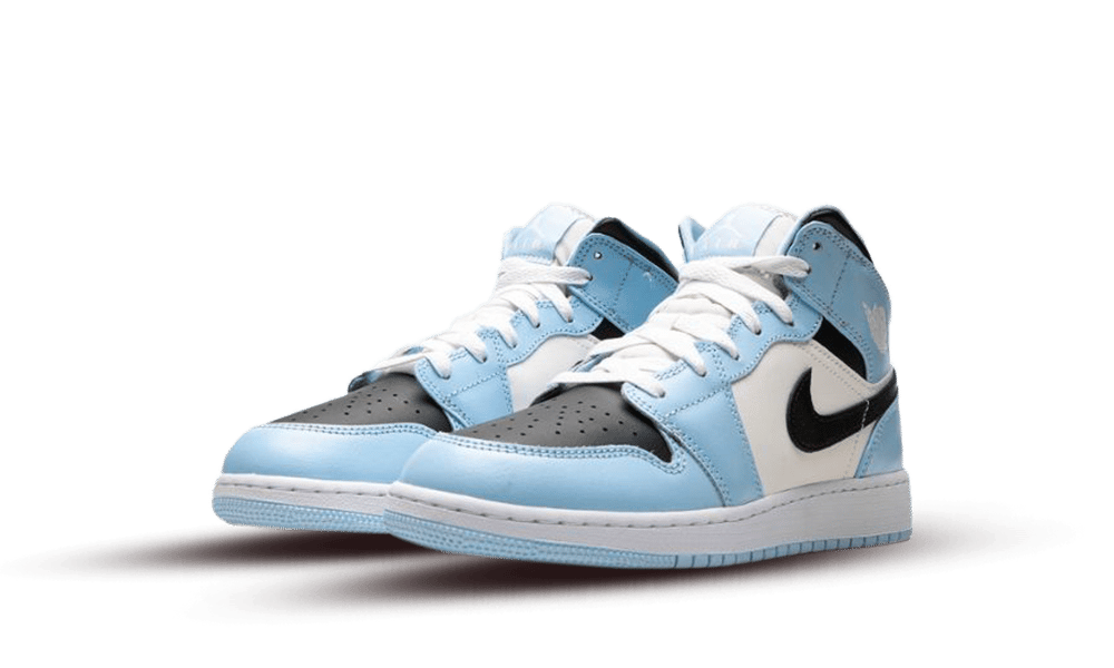 Air Jordan 1 Mid Ice Blue (GS) - Mentastore