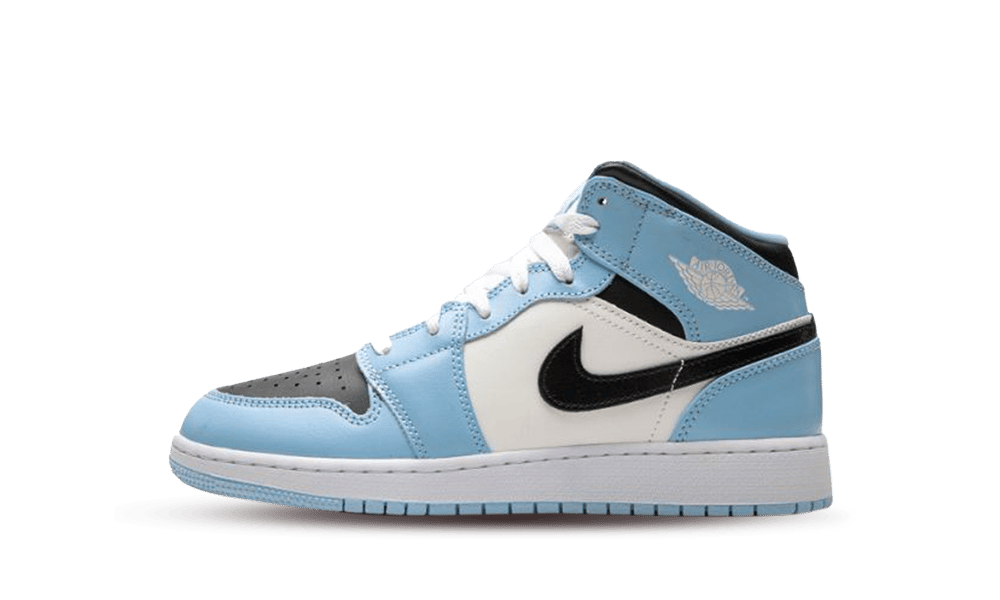 Air Jordan 1 Mid Ice Blue (GS) - Mentastore