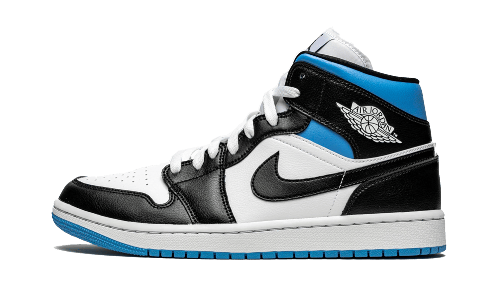 Air Jordan 1 Mid Royal Black and Blue (W) - Mentastore