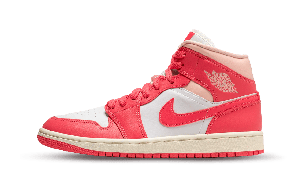 Air Jordan 1 Mid Strawberries And Cream (W) - Mentastore