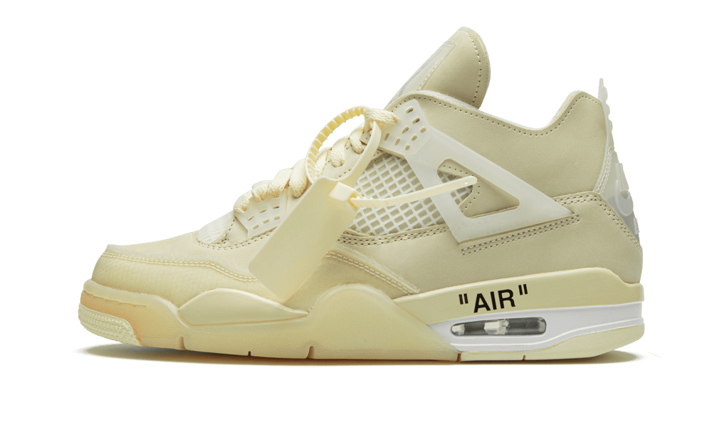 Air Jordan 4 Retro Off - White Sail (W) - Mentastore