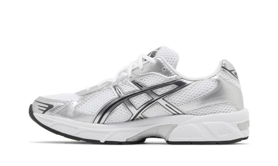 Asics gel - 1130 white pure silver - Mentastore