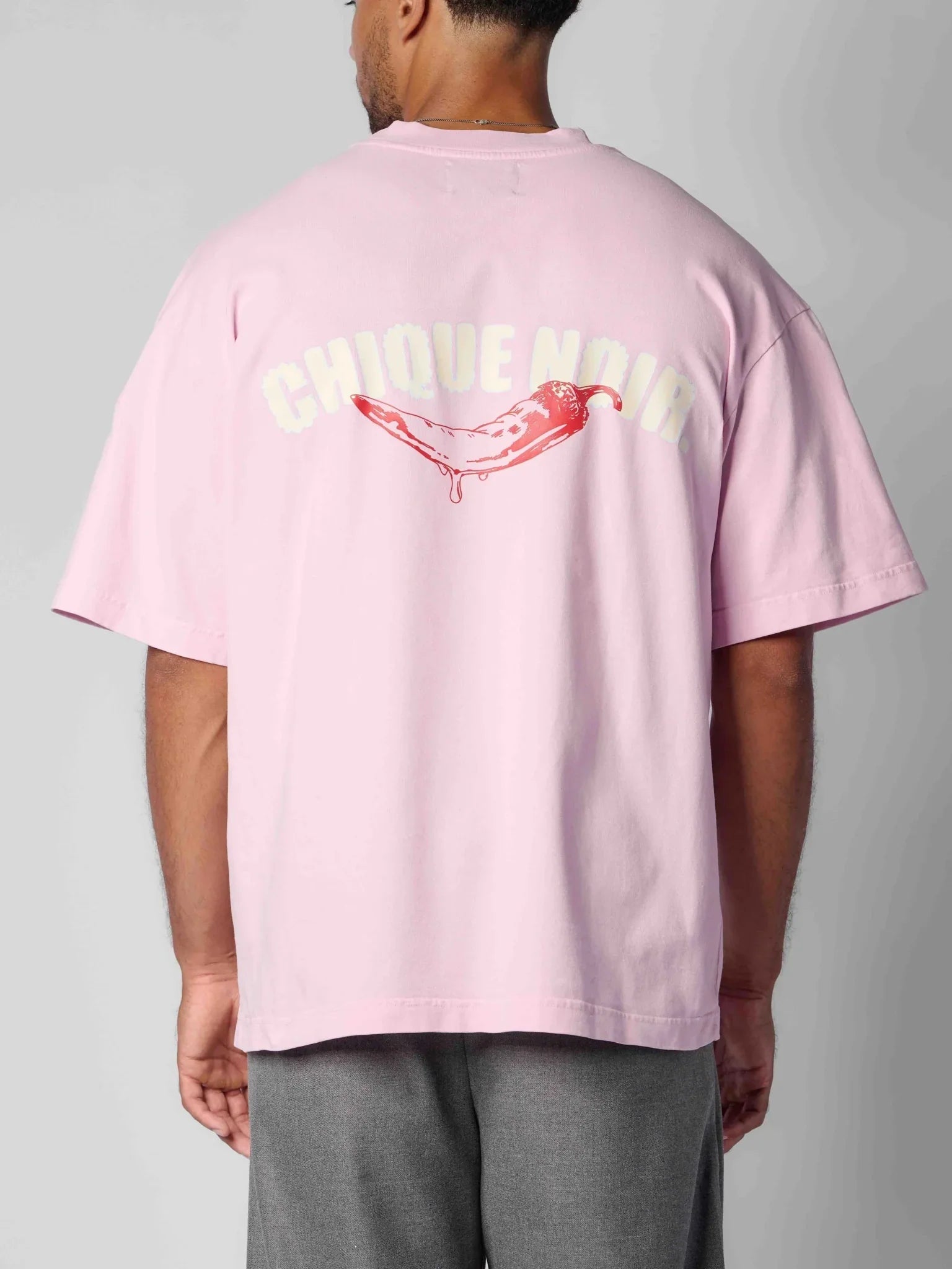 Chique Noir - HOT SUMMER TEE - PINK - Mentastore