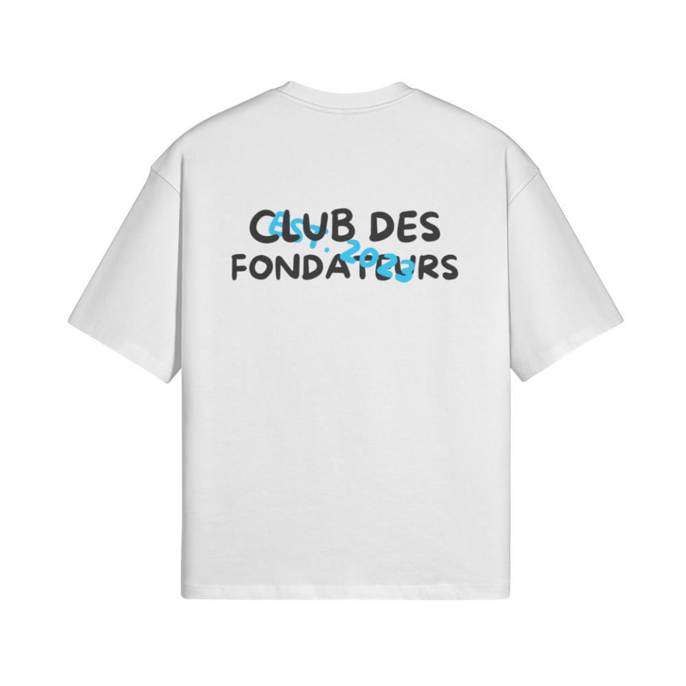 DÉBROUILLARD - Club des Fondateurs - Wit shirt - Mentastore