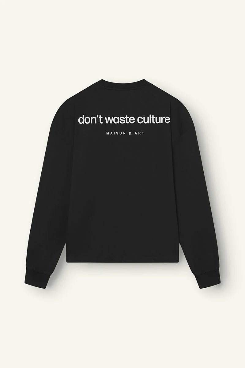 DON'T WASTE CULTURE - Anderson | Black - Mentastore