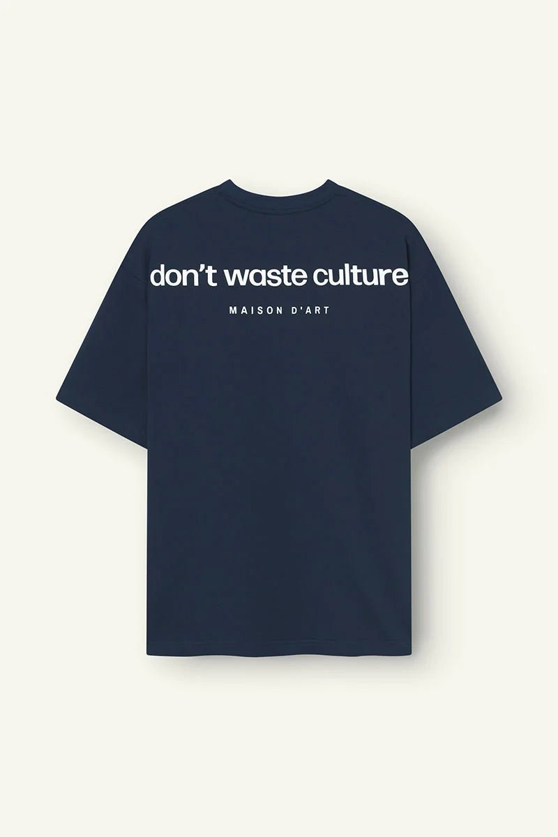 DON'T WASTE CULTURE - CLEO | Navy Blue - Mentastore