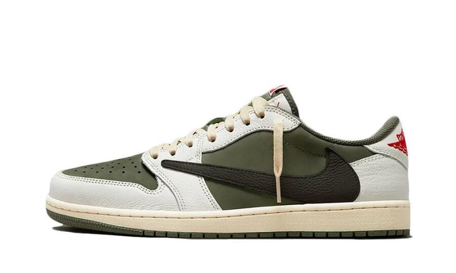 Jordan 1 Retro Low OG SP 'Travis Scott Medium Olive' - Mentastore