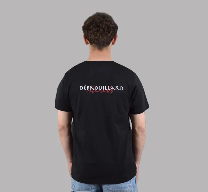 LETTERS DBRLLRD REGULAR TEE BLACK - Mentastore