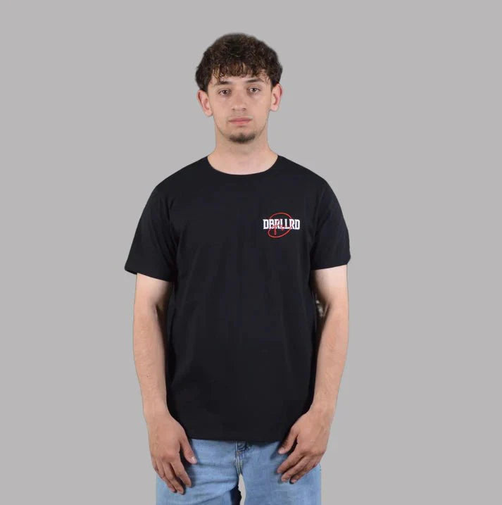 LETTERS DBRLLRD REGULAR TEE BLACK - Mentastore