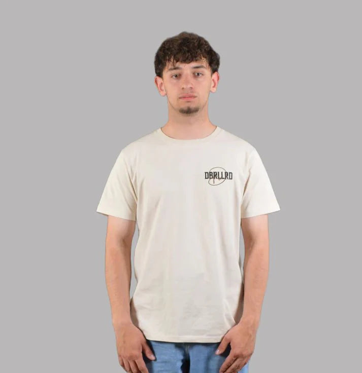 LETTERS DBRLLRD REGULAR TEE Sand - Mentastore