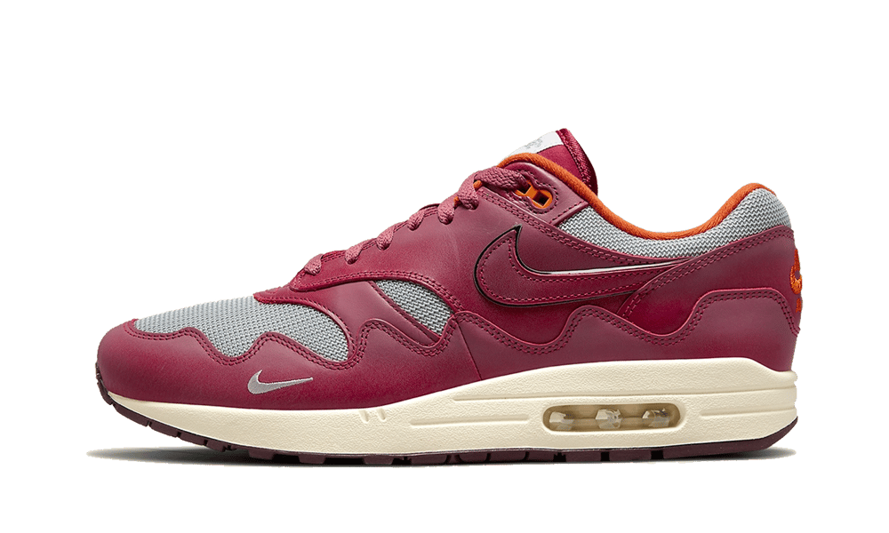 Nike Air Max 1 Patta Waves Rush Maroon - Mentastore