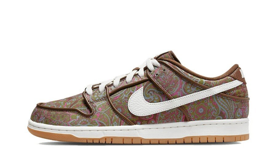 Nike sb dunk low pro paisley brown - Mentastore