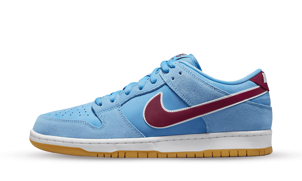 Nike SB Dunk Low Valour Blue Team Maroon - Mentastore