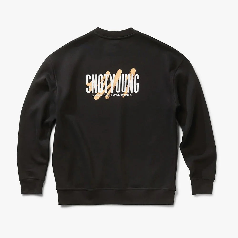 SNOTYOUNG Sweater Swoosh 'Moonless Night' - Mentastore