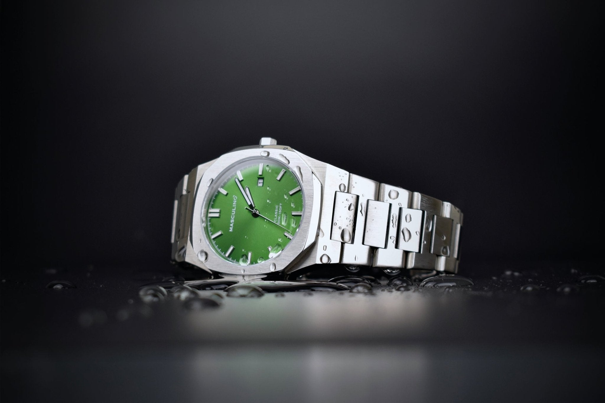 Watch - Masculino Steel Olive - 40mm - Mentastore